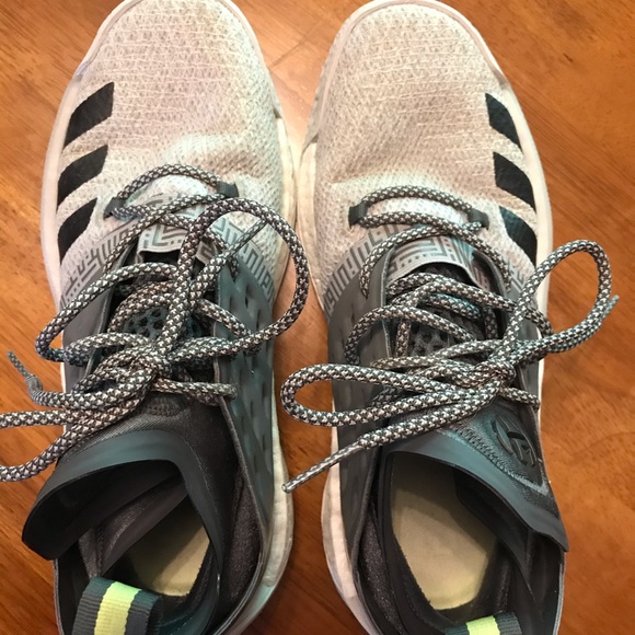 Like new Adidas James Harden gray shoes size 7 main image 5